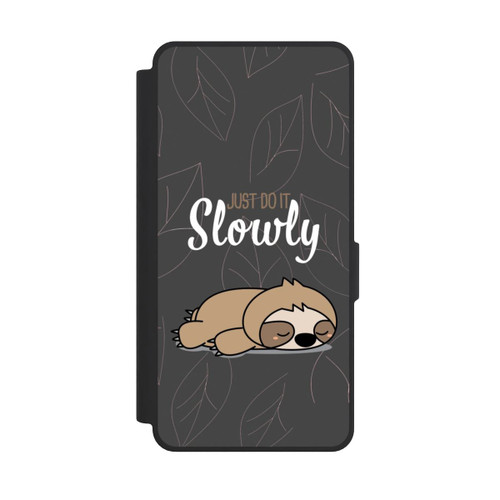 Samsung Galaxy S26 Ultra NIVOflip Just Do It Slowly Sloth Grey