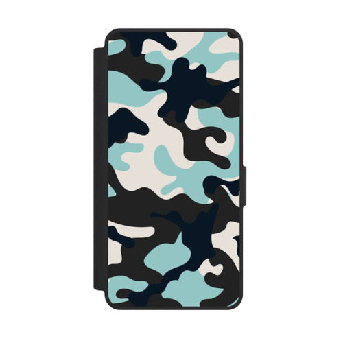 Samsung Galaxy S26 Ultra NIVOflip Blue Camouflage