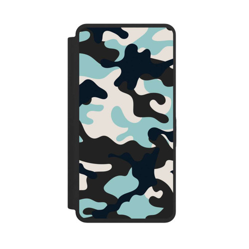 Samsung Galaxy S26 Ultra NIVOflip Blue Camouflage