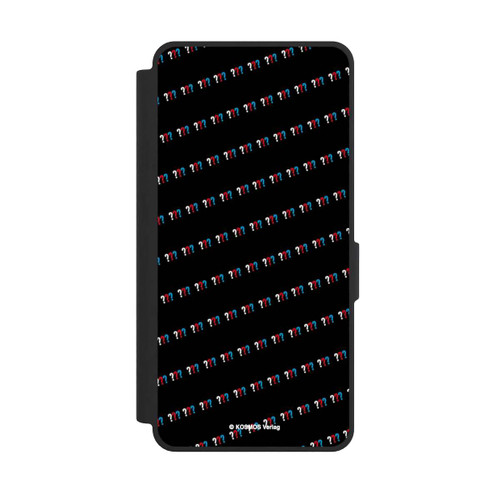 Samsung Galaxy S26 Ultra NIVOflip Drei Fragezeichen Muster Schräg