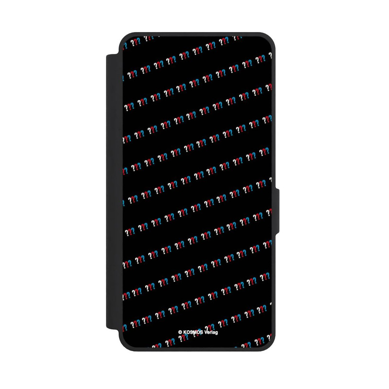 Galaxy S26 Ultra NIVOflip Drei Fragezeichen Muster Schräg