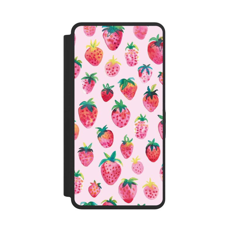 Galaxy S26 Ultra NIVOflip Watercolor Strawberries