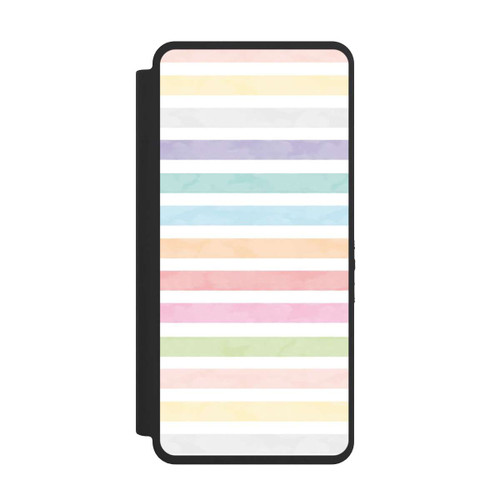 Samsung Galaxy S26 Ultra NIVOflip Regenbogenfarbene Streifen