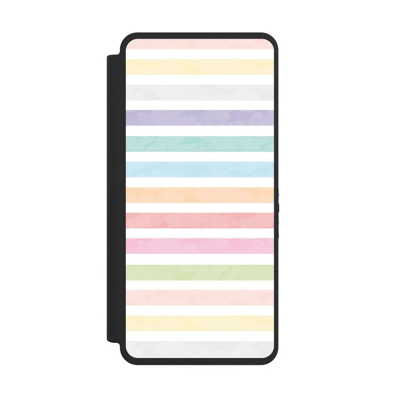 Galaxy S26 Ultra NIVOflip Regenbogenfarbene Streifen