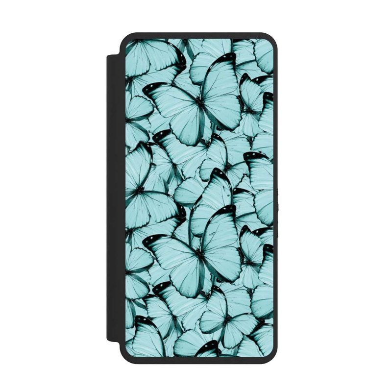 Galaxy S26 Ultra NIVOflip Papillons sarcelle