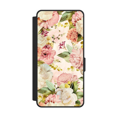 Samsung Galaxy S26 Ultra NIVOflip Flower Frame Peonies beige