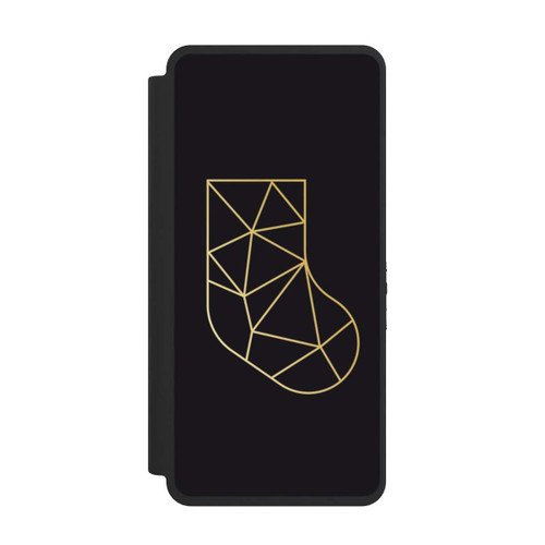 Samsung Galaxy S26 Ultra NIVOflip goldene polygonale Socke