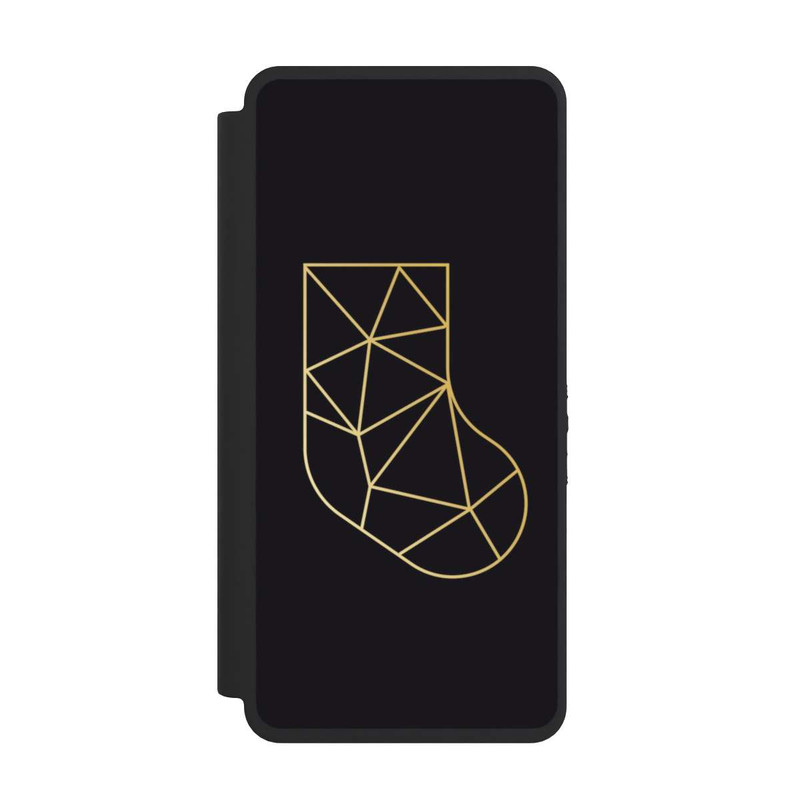 Galaxy S26 Ultra NIVOflip goldene polygonale Socke