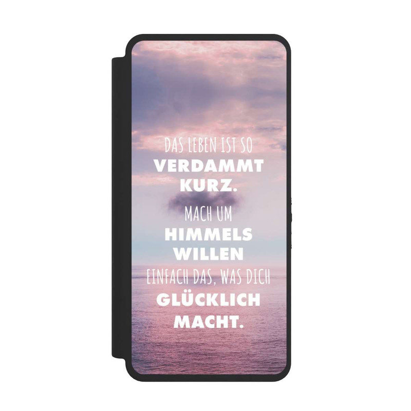 Galaxy S26 Ultra NIVOflip Das Leben Ist So Verdammt Kurz