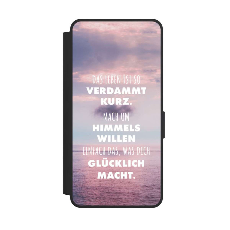 Galaxy S26 Ultra NIVOflip Das Leben Ist So Verdammt Kurz