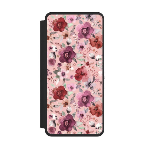 Samsung Galaxy S26 Ultra NIVOflip Üppiger romantischer Blumenstrauß rosa