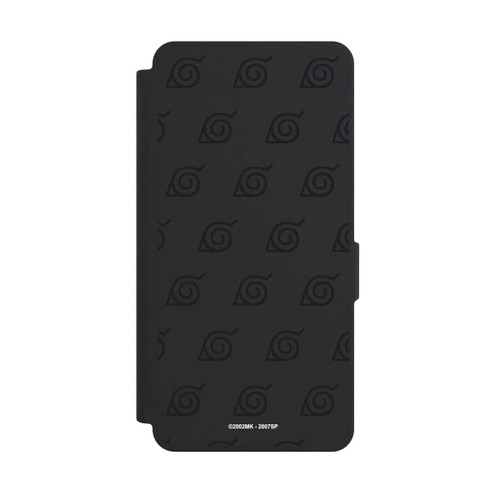 Samsung Galaxy S26 Ultra NIVOflip Black Konoha Pattern Transparant