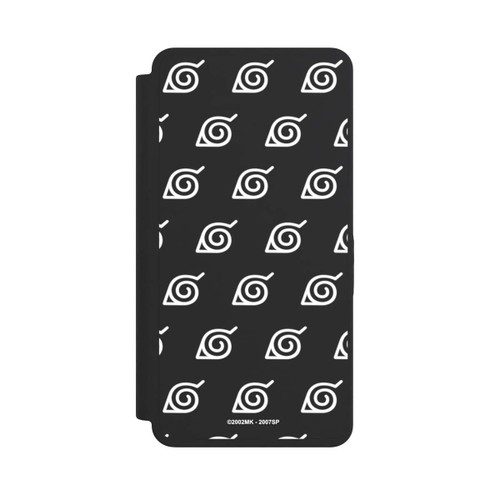 Samsung Galaxy S26 Ultra NIVOflip white Konoha-Pattern Transparent