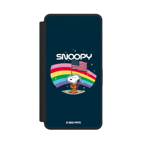 Samsung Galaxy S26 Ultra NIVOflip Snoopy Space Traveller Rainbow