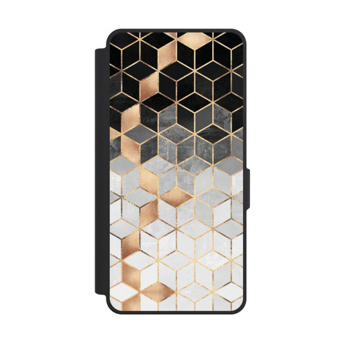 Samsung Galaxy S26 Ultra NIVOflip Cubes Sombres &amp; Dorés
