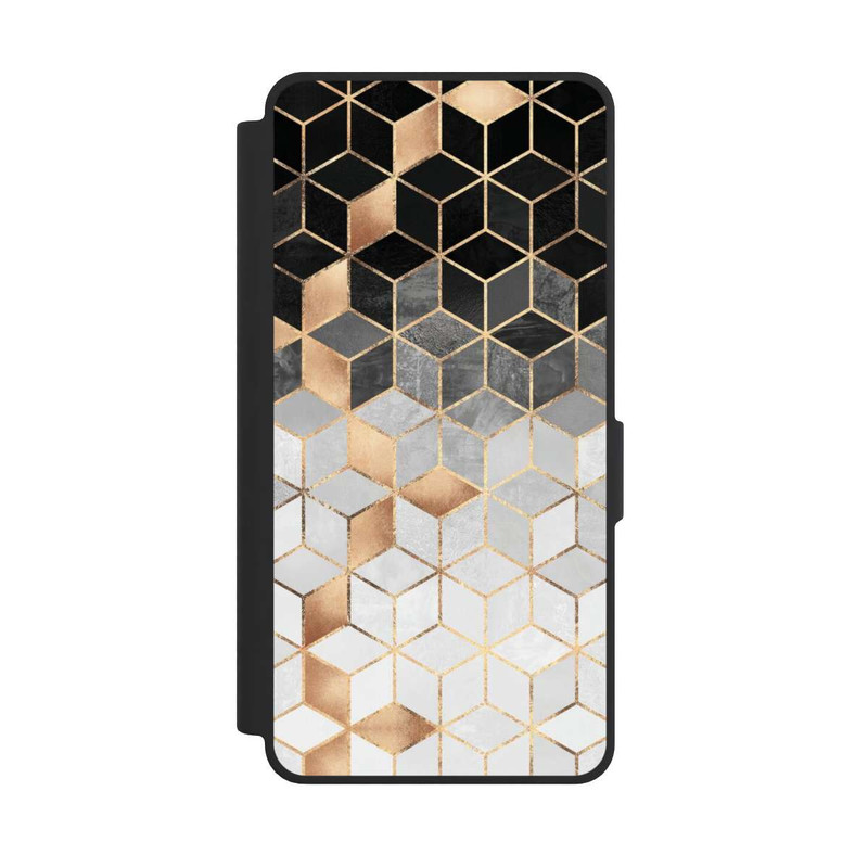 Galaxy S26 Ultra NIVOflip Cubes Sombres & Dorés