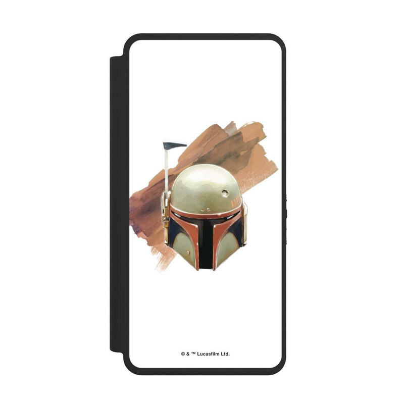 Galaxy S26 Ultra NIVOflip Casque Boba Fett Blanc