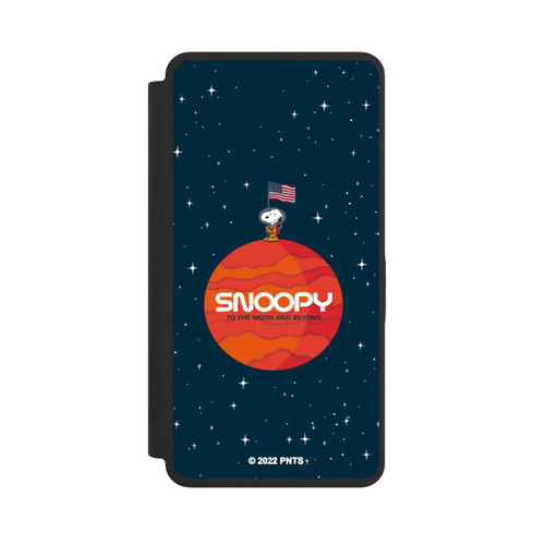 Samsung Galaxy S26 Ultra NIVOflip Snoopy Space Traveller Orange