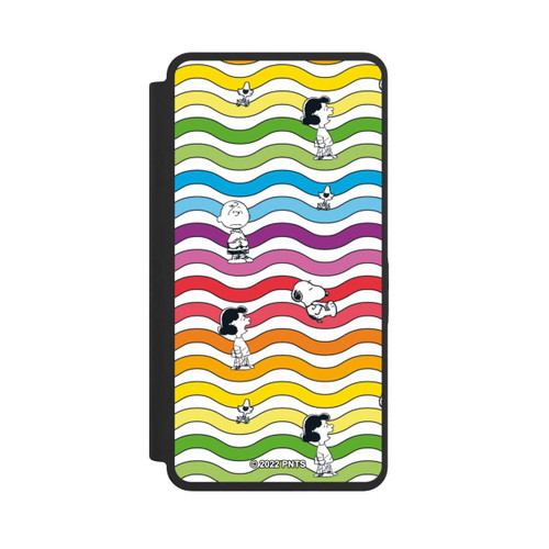 Samsung Galaxy S26 Ultra NIVOflip Snoopy Pattern Rainbow