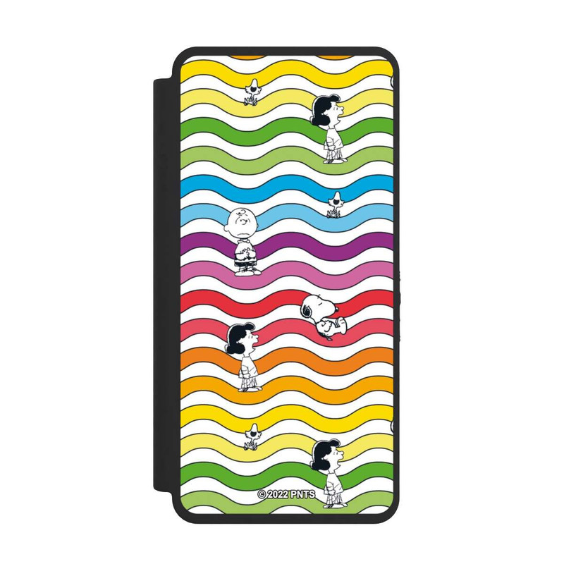 Galaxy S26 Ultra NIVOflip Snoopy Pattern Arc-en-ciel