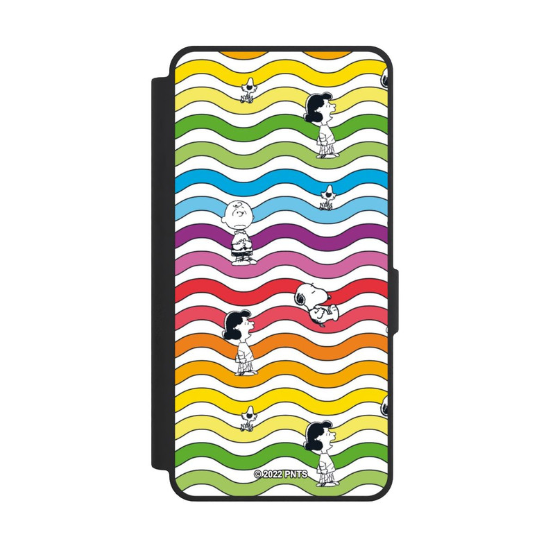 Galaxy S26 Ultra NIVOflip Snoopy Pattern Arc-en-ciel