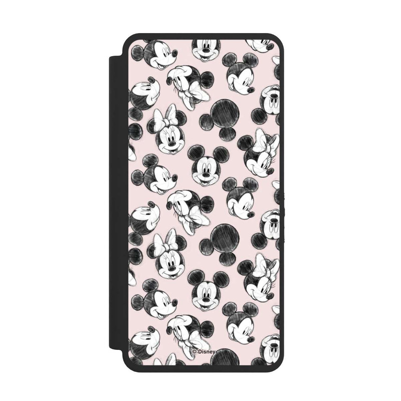 Galaxy S26 Ultra NIVOflip Minnie & Mickey Viele Gesichter Pink