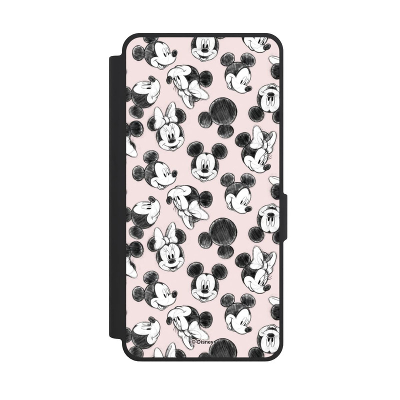 Galaxy S26 Ultra NIVOflip Minnie & Mickey Viele Gesichter Pink