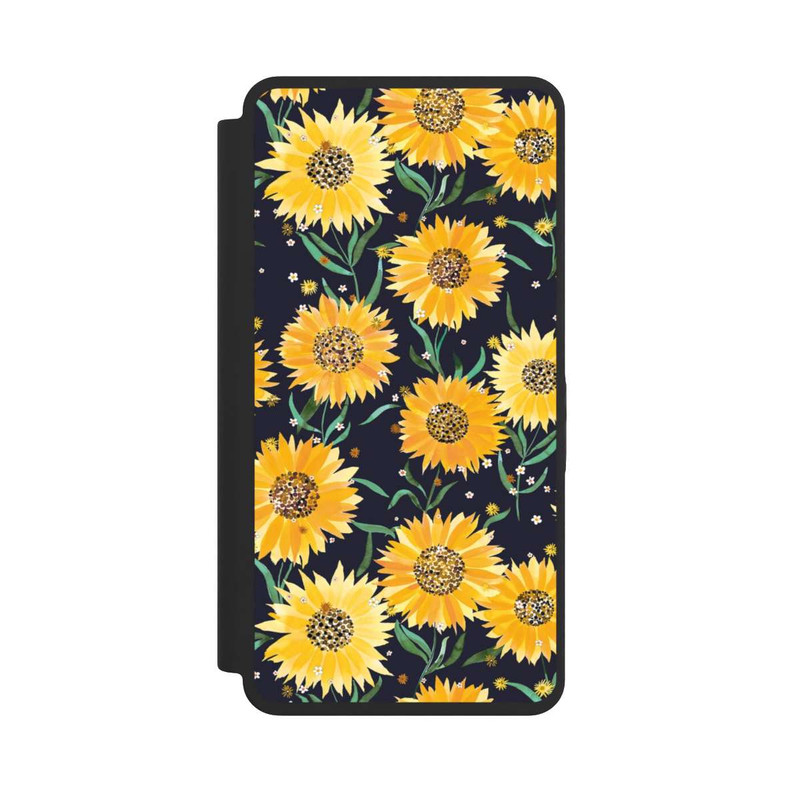 Galaxy S26 Ultra NIVOflip Sunflowers Black