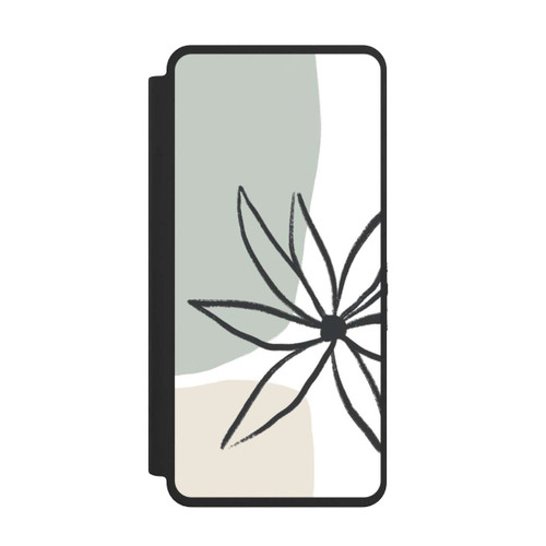 Samsung Galaxy S26 Ultra NIVOflip Blume Minze und Sahne