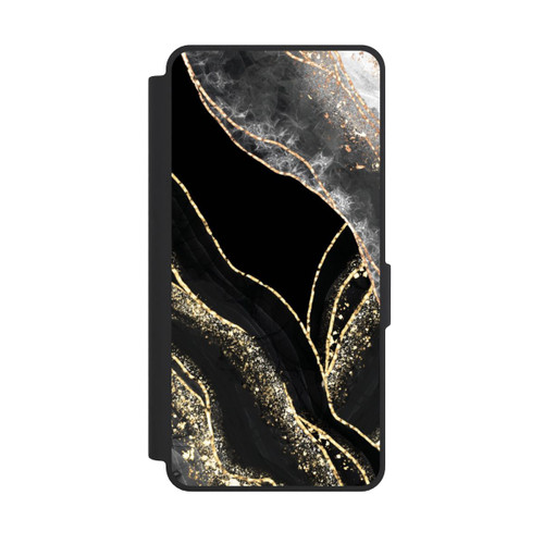 Samsung Galaxy S26 Ultra NIVOflip Dark Marble Gold