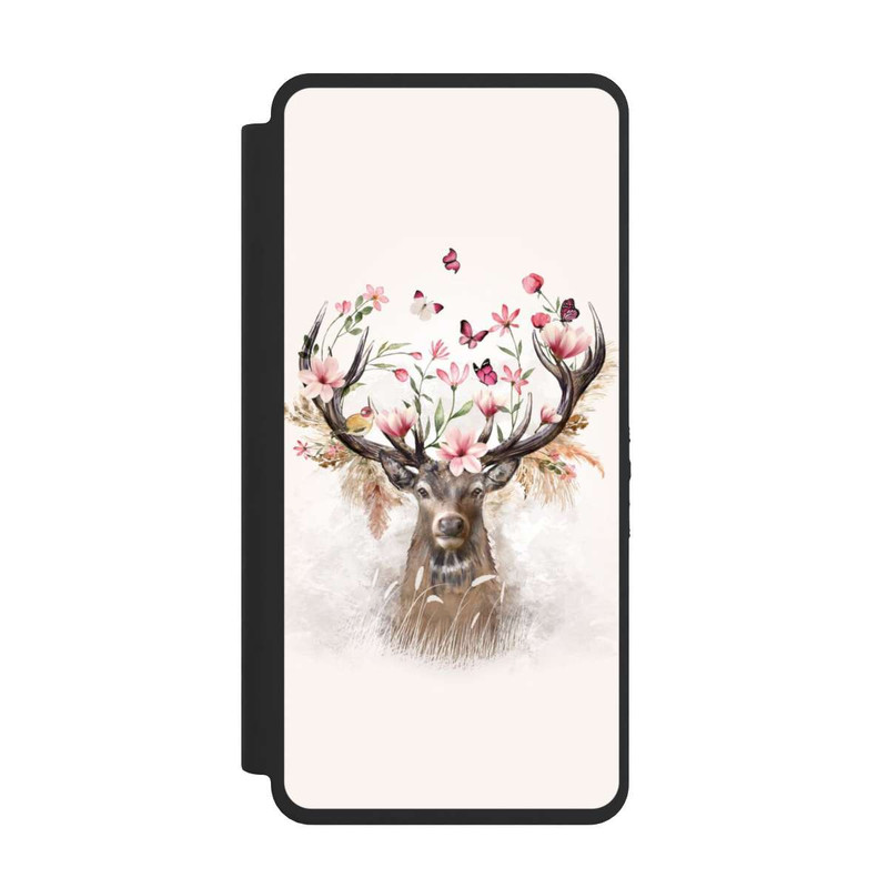 Galaxy S26 Ultra NIVOflip Cerf & Fleurs
