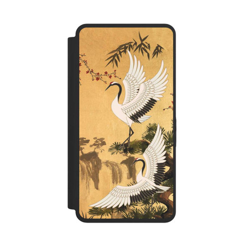 Samsung Galaxy S26 Ultra NIVOflip Cranes Gold Japan 2