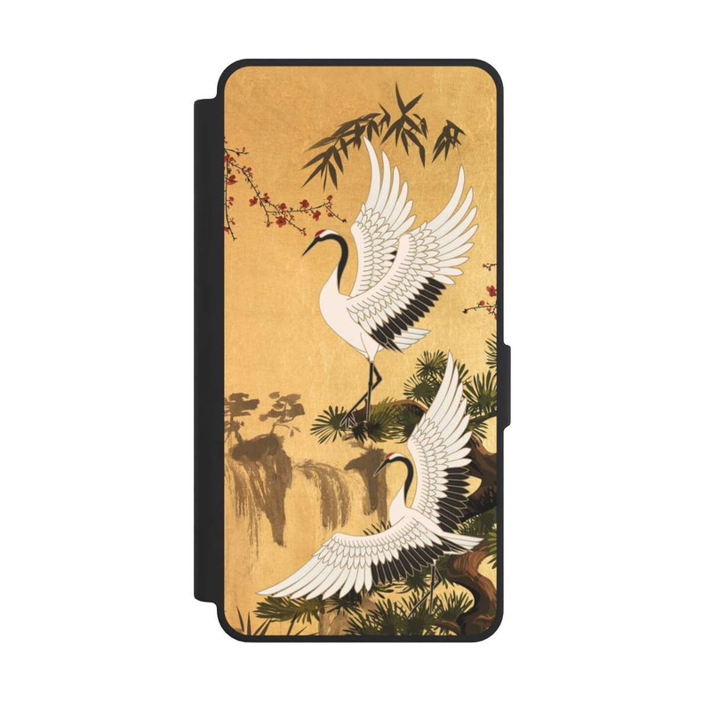 Galaxy S26 Ultra NIVOflip Grues Japonaises Or