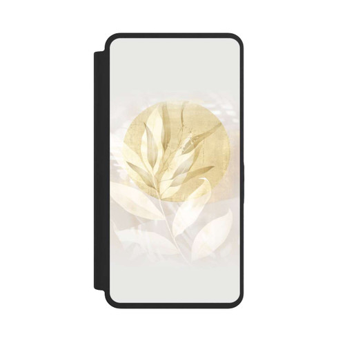 Samsung Galaxy S26 Ultra NIVOflip Boho Gold Flower Art