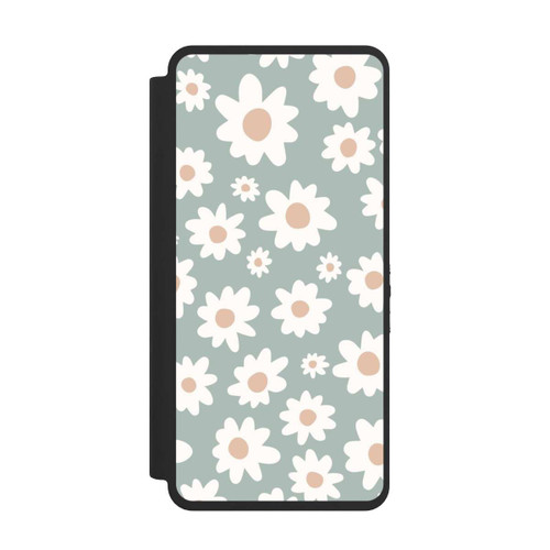 Samsung Galaxy S26 Ultra NIVOflip Gänseblümchen Muster grün