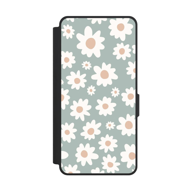 Galaxy S26 Ultra NIVOflip Marguerites Pattern Vert