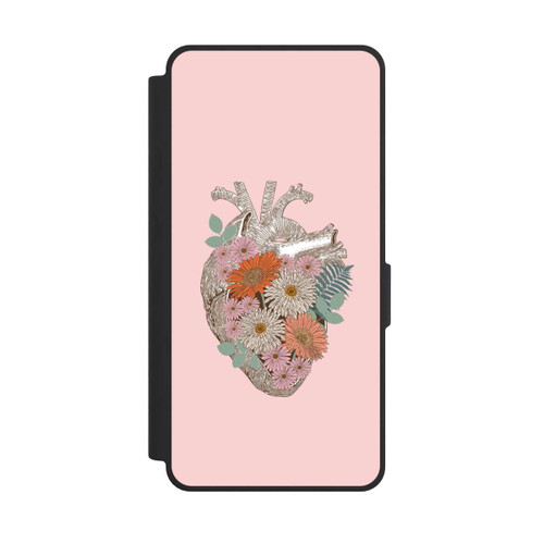Samsung Galaxy S26 Ultra NIVOflip Florales Vintage-Herz