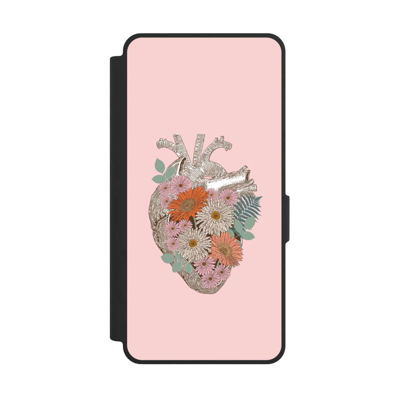 Galaxy S26 Ultra NIVOflip Florales Vintage-Herz
