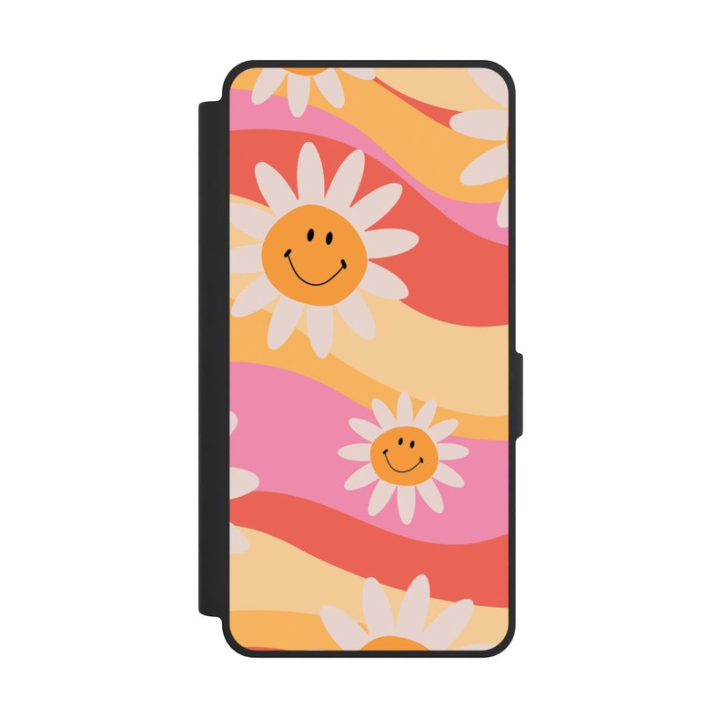 Galaxy S26 Ultra NIVOflip Retro Smiles Orange Colorful