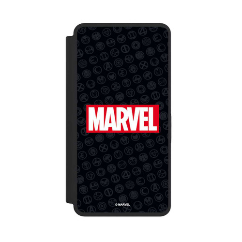 Samsung Galaxy S26 Ultra NIVOflip Marvel Logo Black Red 