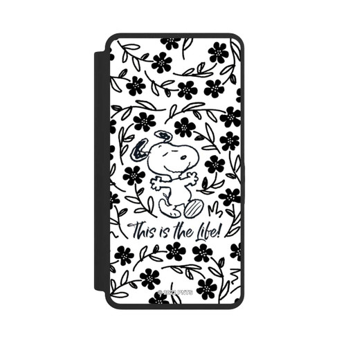 Samsung Galaxy S26 Ultra NIVOflip Snoopy Black and White This Is The Life
