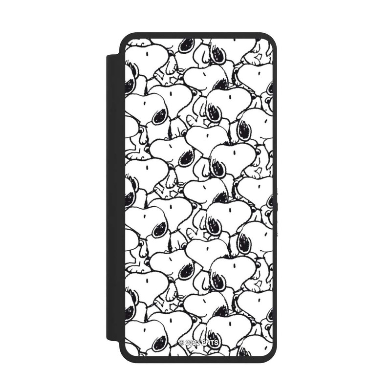Galaxy S26 Ultra NIVOflip Snoopy Muster Schwarz und Weiß