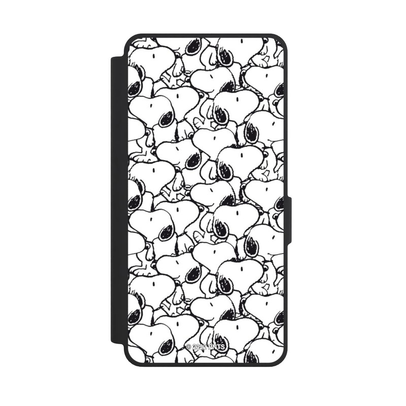 Galaxy S26 Ultra NIVOflip Snoopy Pattern Noir & Blanc