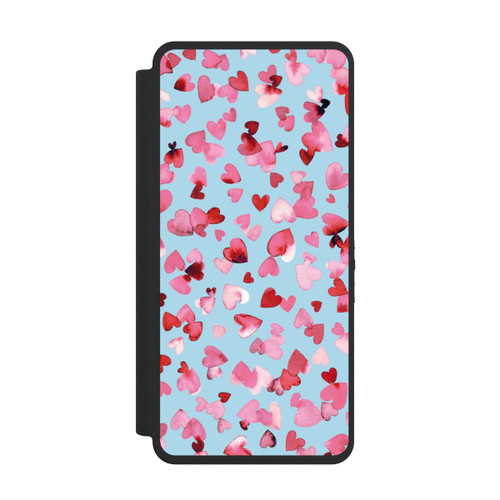 Samsung Galaxy S26 Ultra NIVOflip Valentinstagsherzen in rosa blau