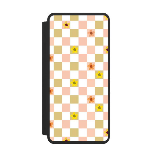 Samsung Galaxy S26 Ultra NIVOflip Kariert nostalgische Pastellblumen