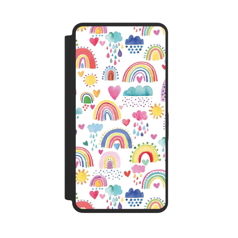 Galaxy S26 Ultra NIVOflip Lovely Rainbows Multi Red