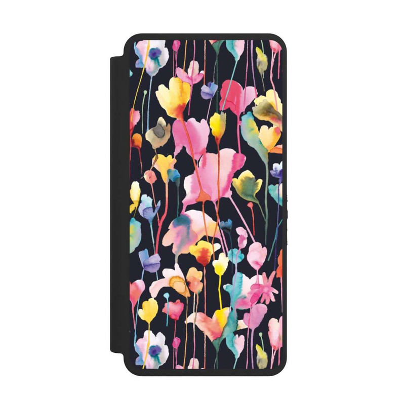 Galaxy S26 Ultra NIVOflip Wildblumen schwarz