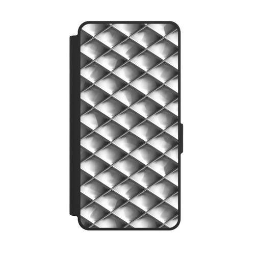Samsung Galaxy S26 Ultra NIVOflip Carrés argentés Glamour