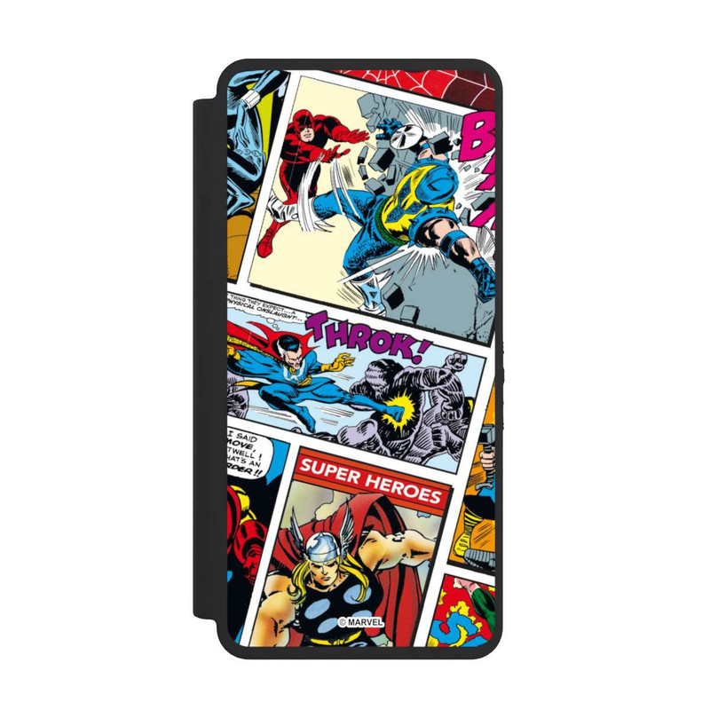 Galaxy S26 Ultra NIVOflip Marvel Retro Comic Blue