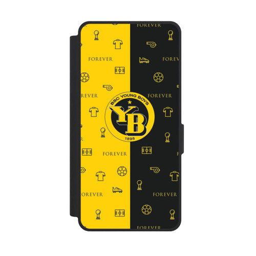 Samsung Galaxy S26 Ultra NIVOflip BSC YB Gelb Schwarz Muster